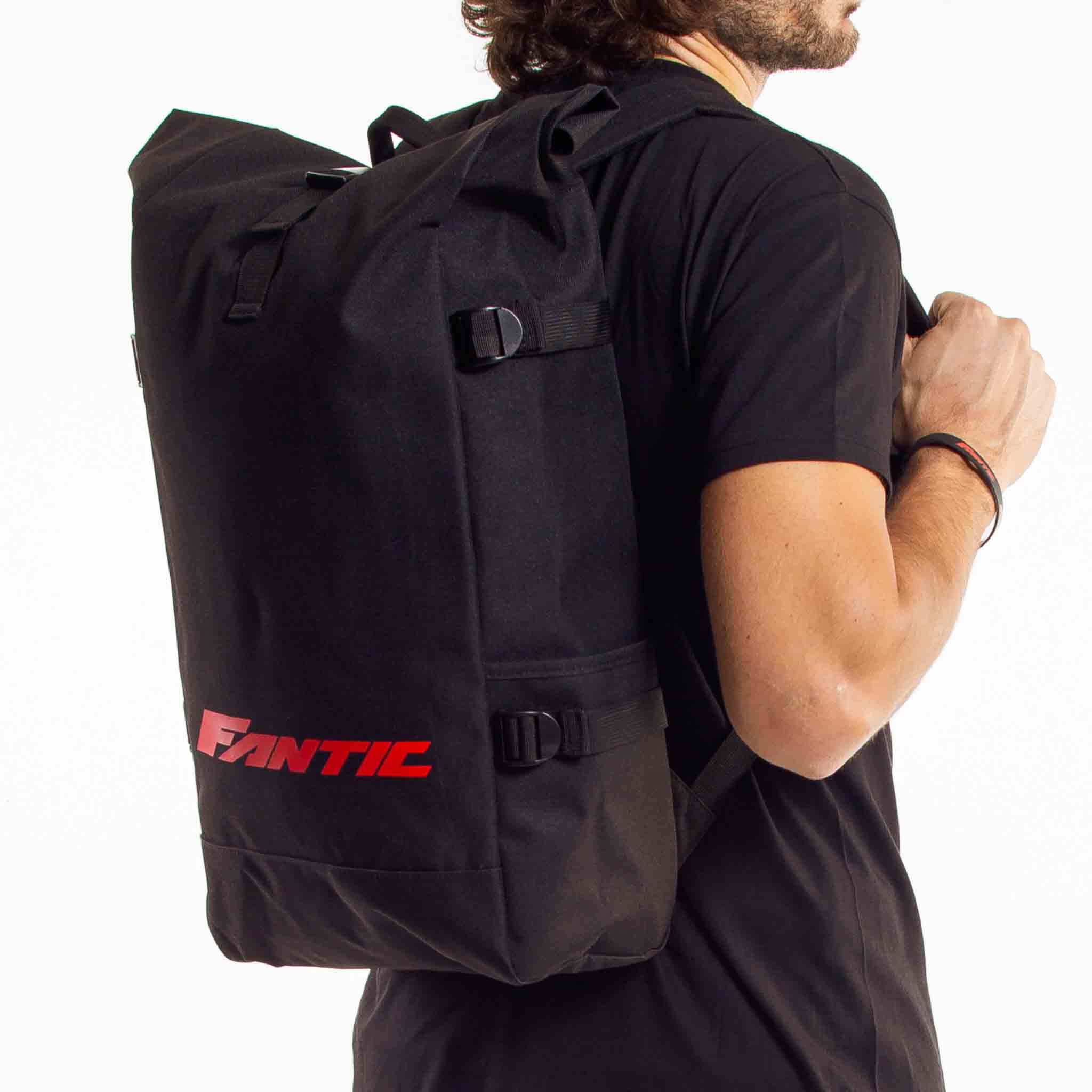 Fantic Motor: Roll-Top Backpack