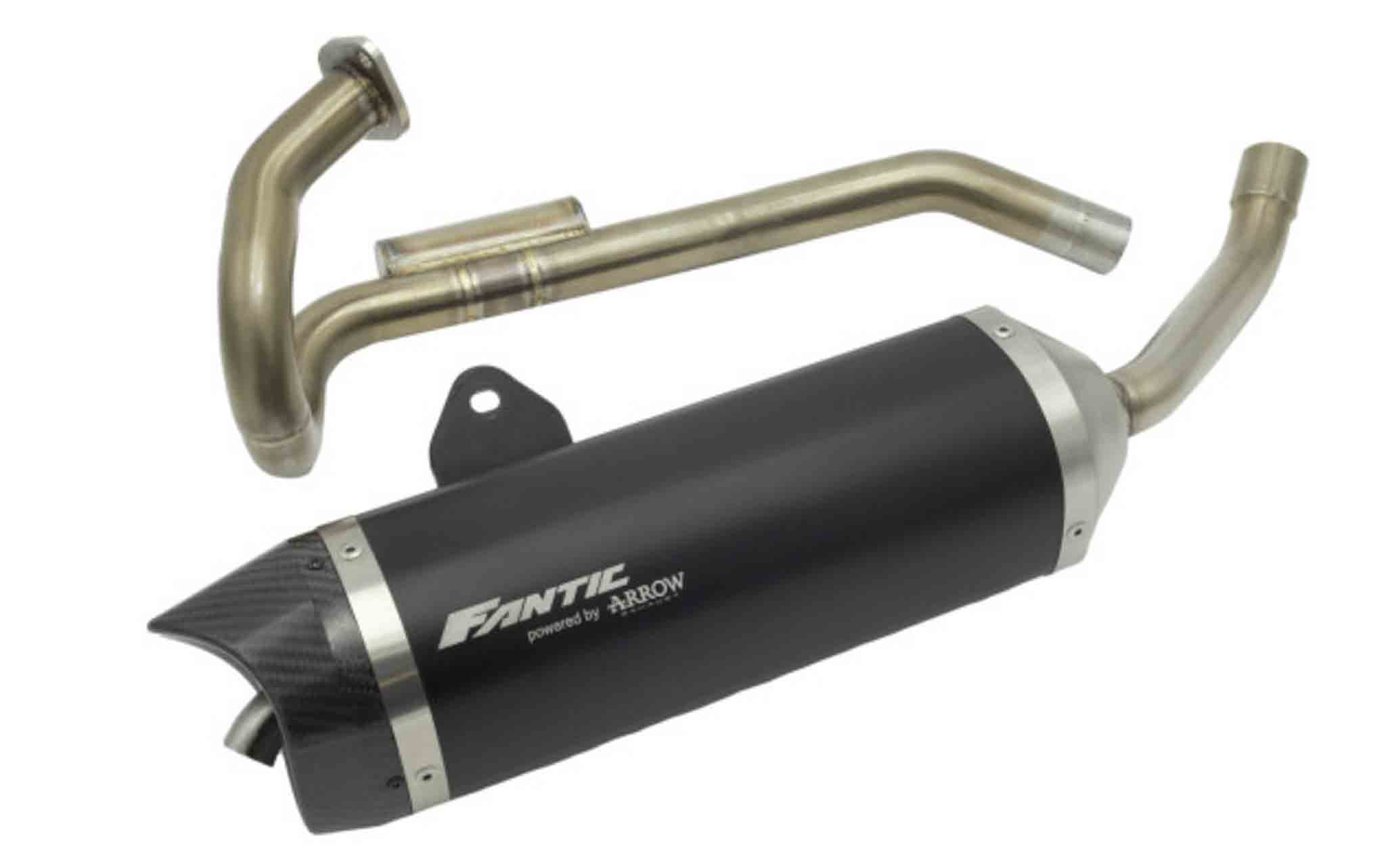 Fantic Motor: Full Power Exhaust Kit by Arrow