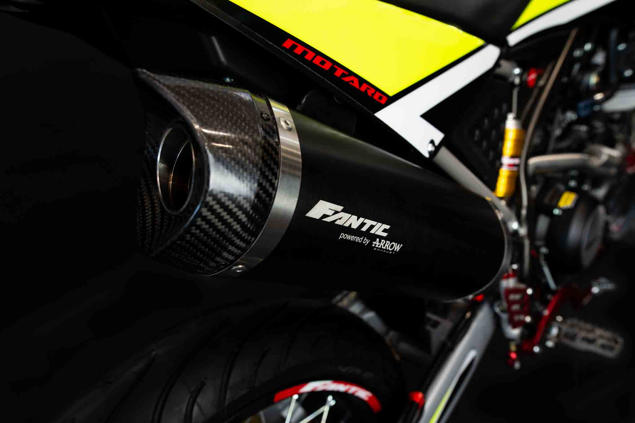 Fantic Motor: Full Power Exhaust Kit by Arrow