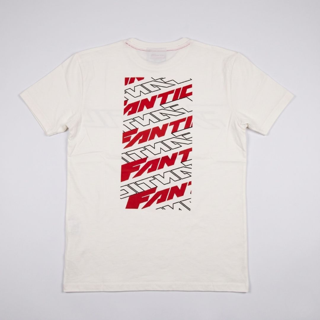 Fantic Motor: T-shirt Mirror white