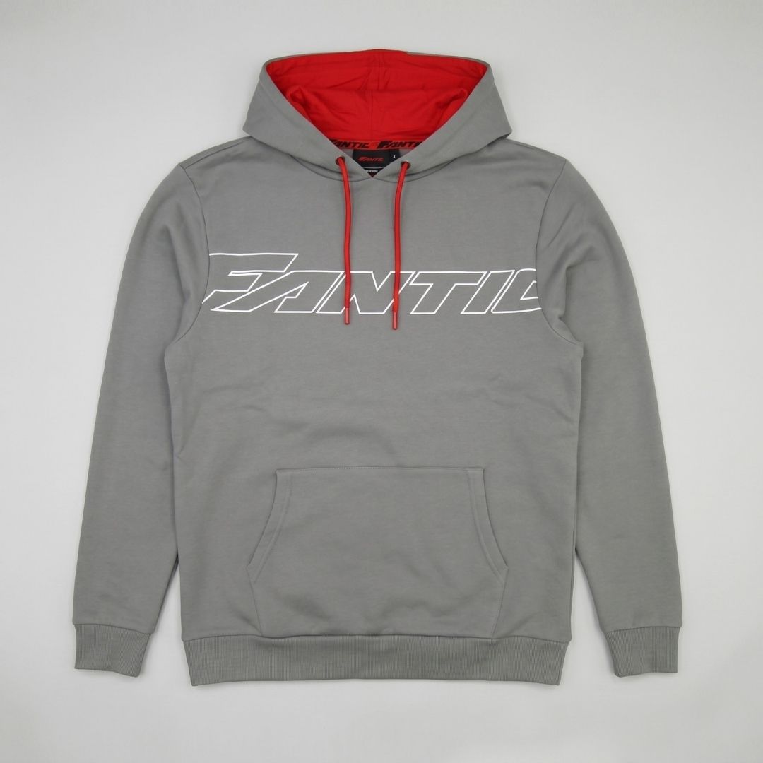 Fantic Motor: Hoodie Mirror gray