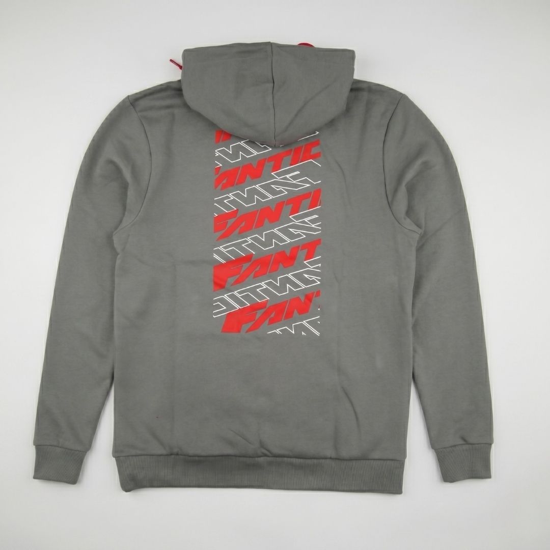Fantic Motor: Hoodie Mirror gray