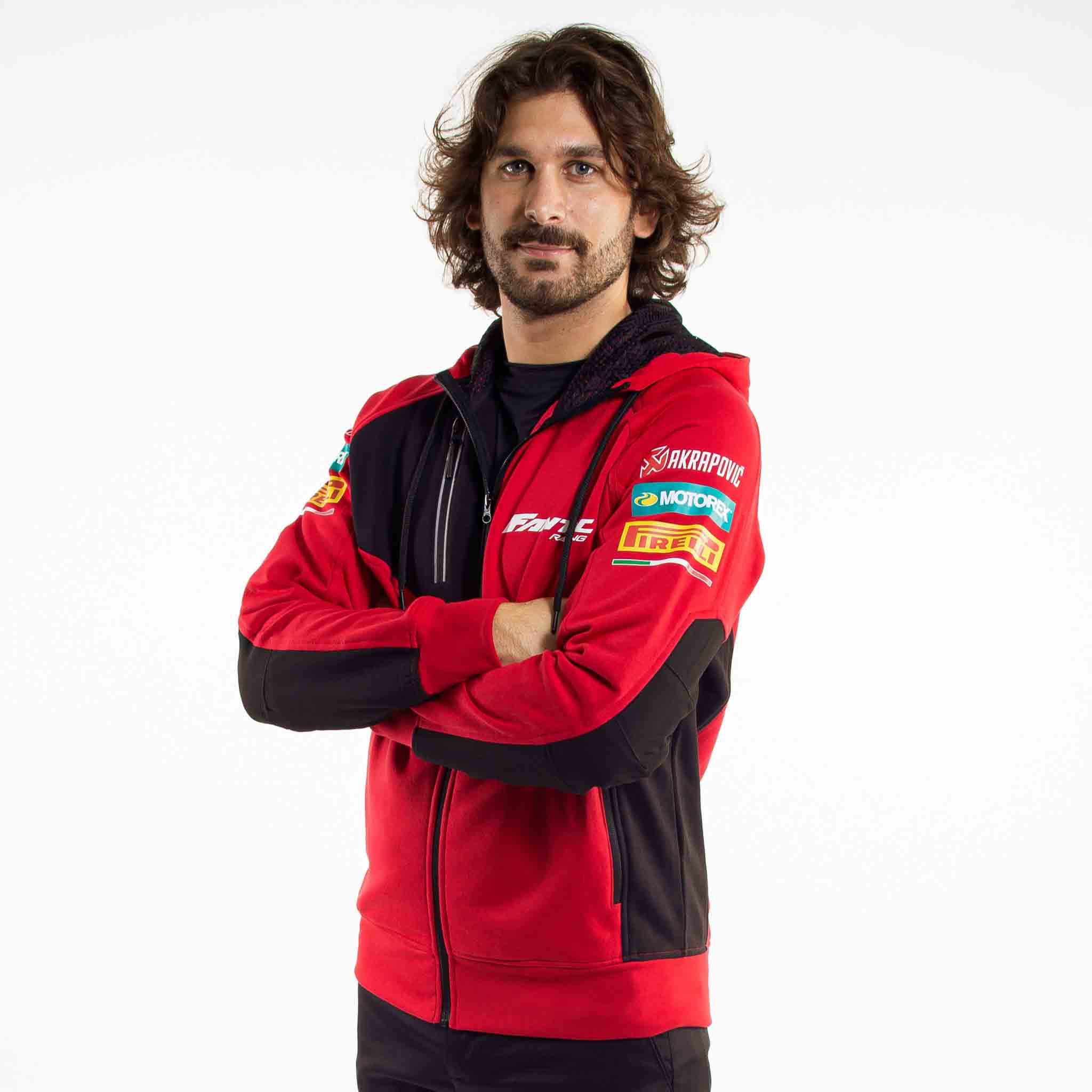 Fantic Motor: Hoodie Fantic Racing Team replica