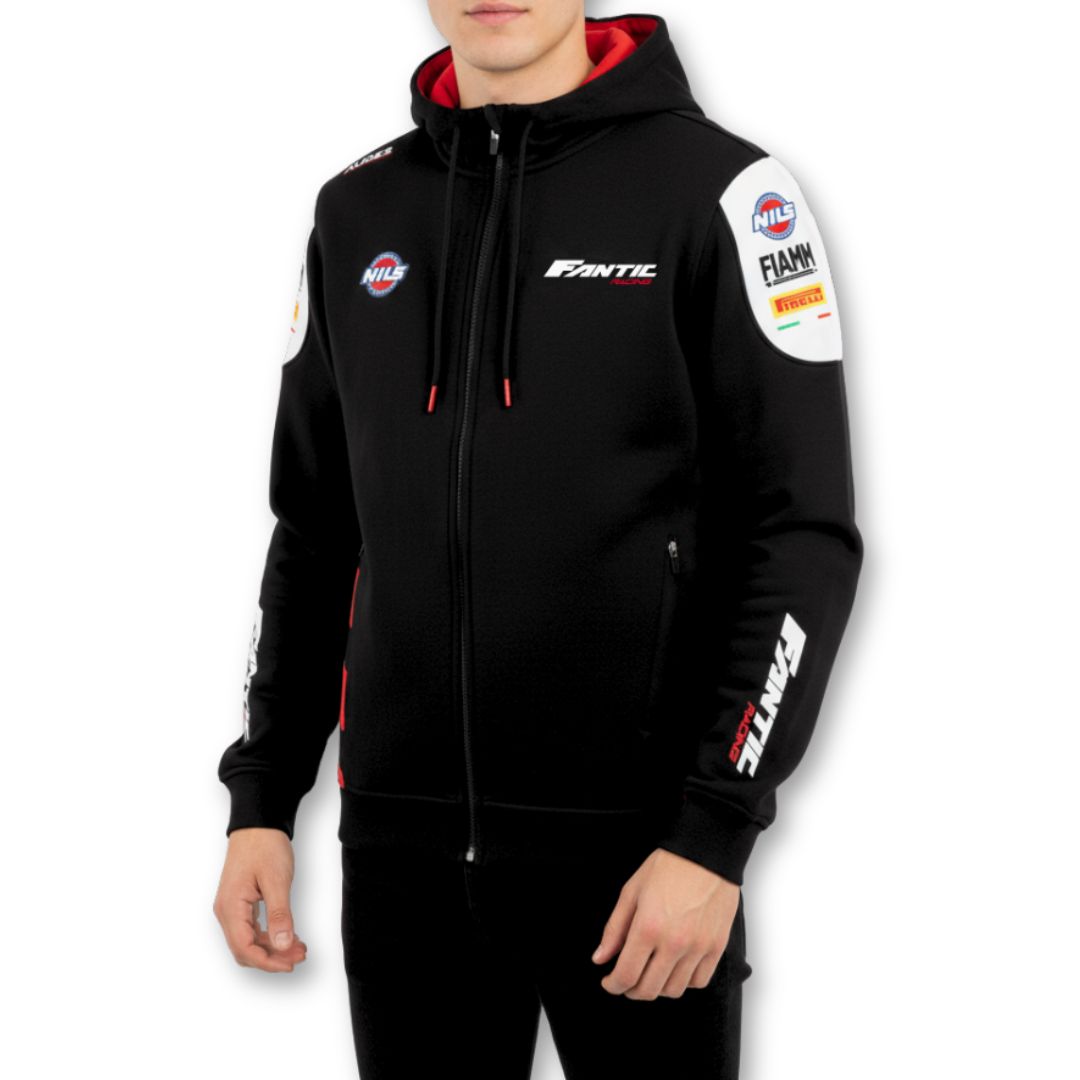 Fantic Motor: Hoodie Fantic Racing Team replica 2026