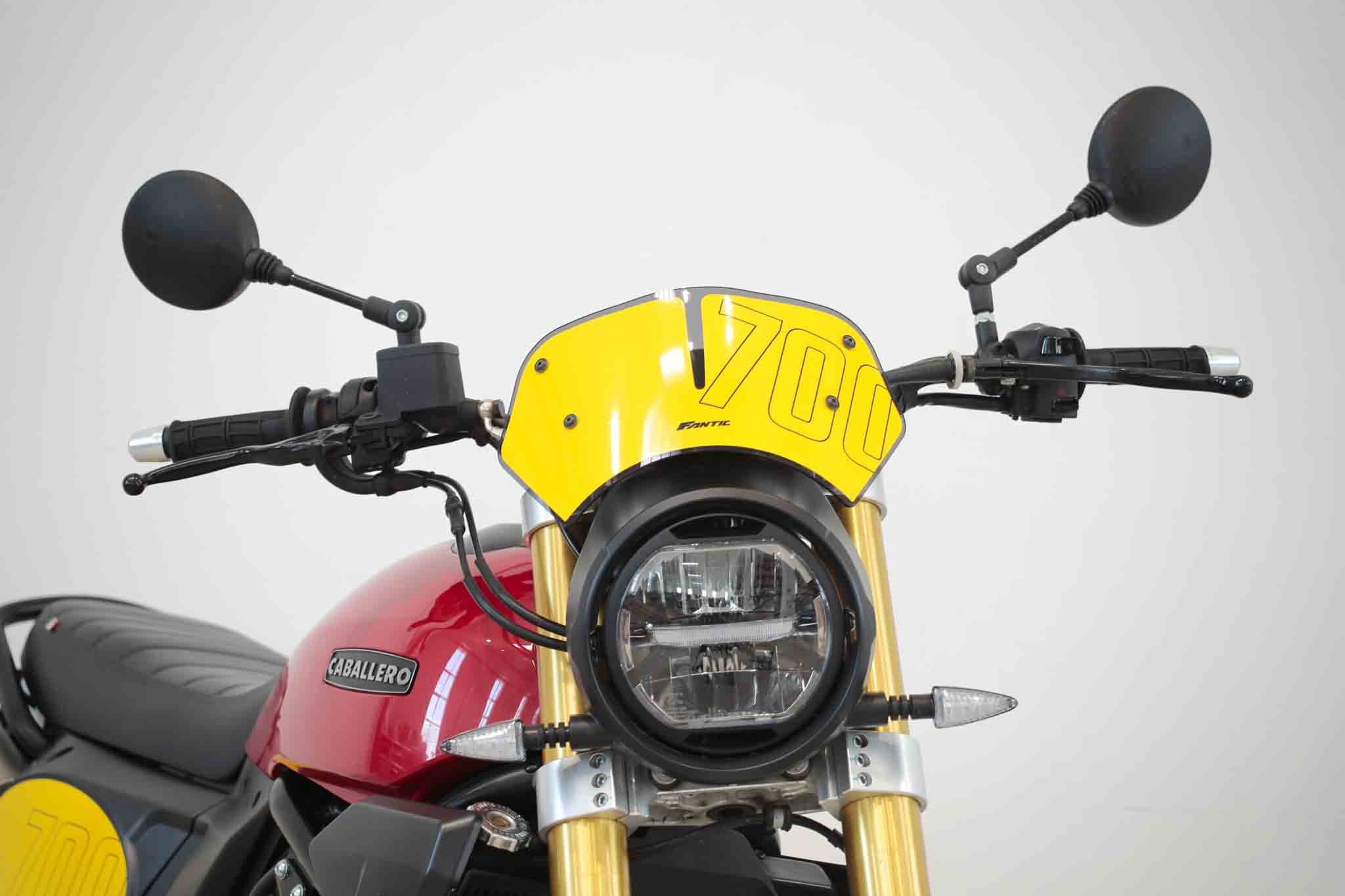 Fantic Motor: Adesivo tabella portanumero