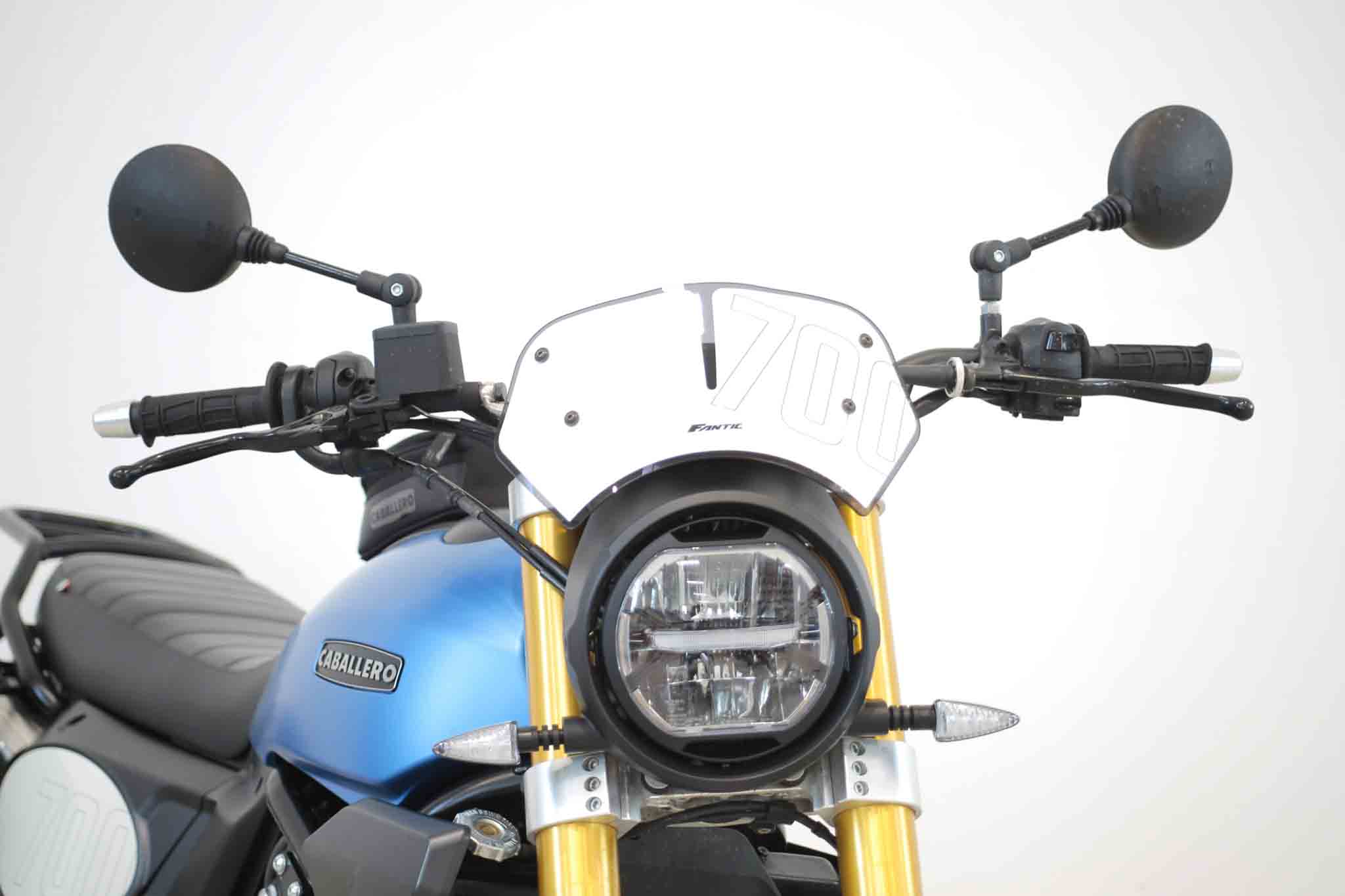 Fantic Motor: Front Numberplate Sticker