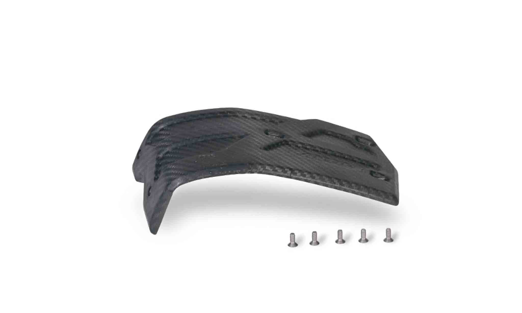 2 PCS Garde Protector de protection de la moto en fibre de carbone 2 PCS Garde Protector de protection de la moto en fibre de carbone