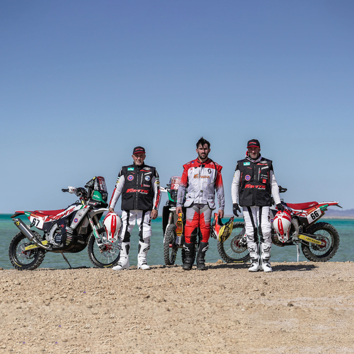 The Fantic XEF RALLY 450 is ready for the adventure